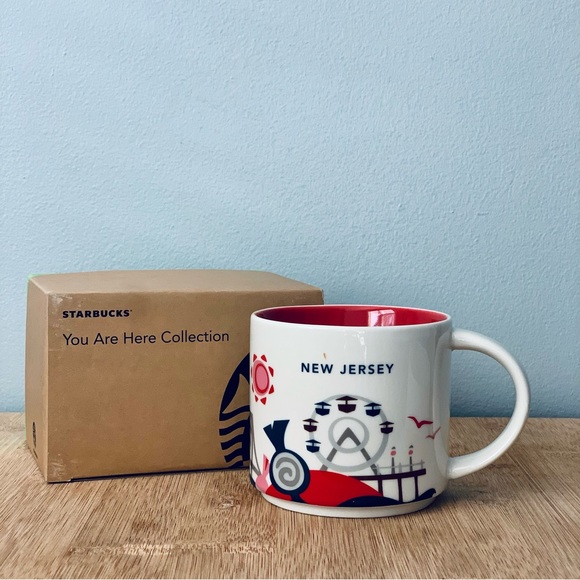 Starbucks Dining Starbucks You Are Here Collection New Jersey Mug